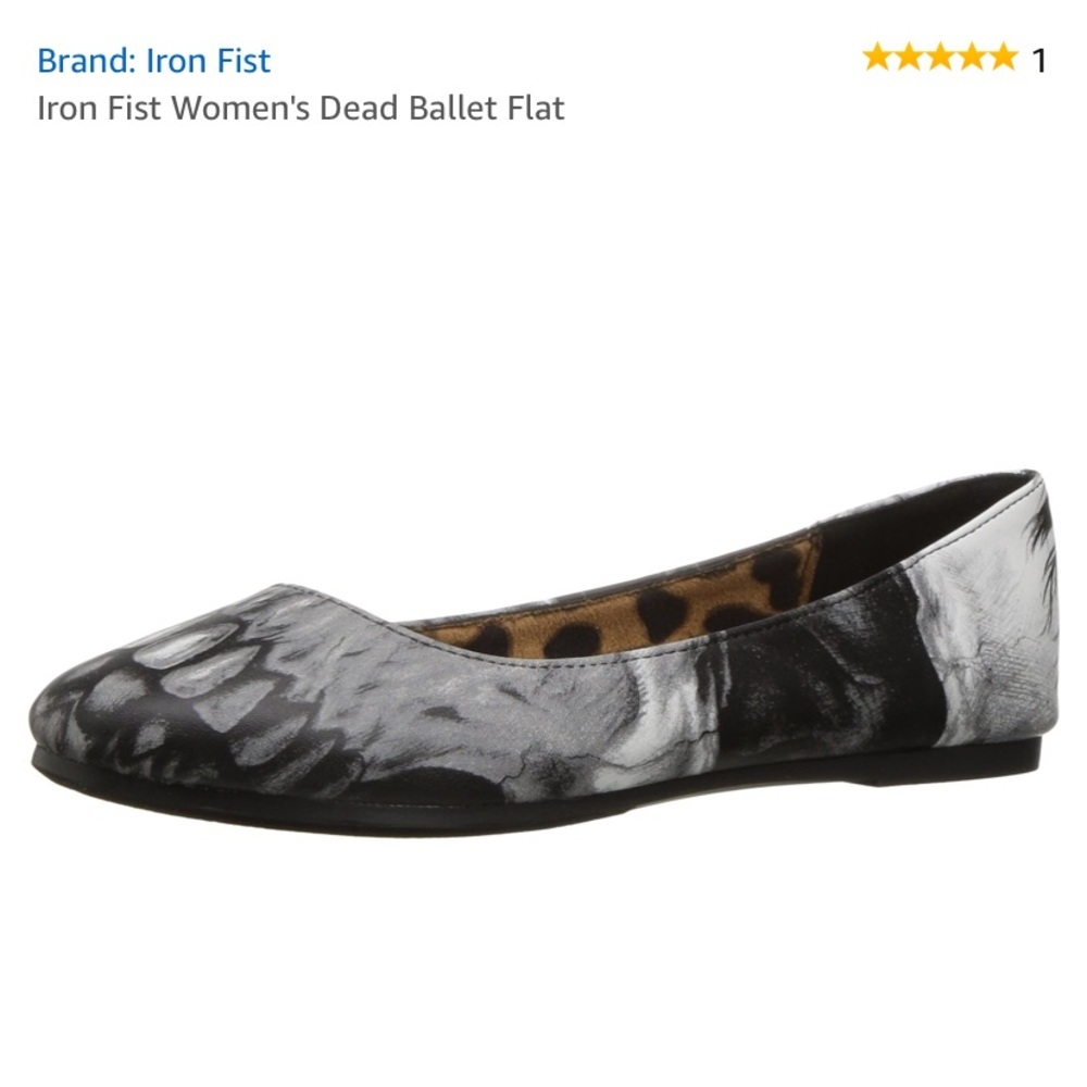 Iron Fist Dead on Flat ballet flat